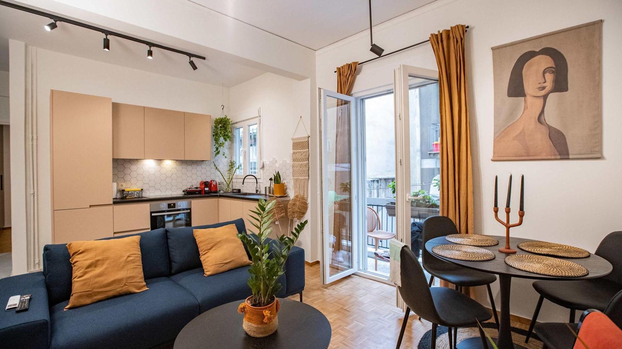 O&O Group - Eclectic Chic Thissio Apartment Афины Экстерьер фото